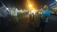 منتصف الليل:تسليم جثماني ضياء الزبيدة والقرناوي الى ذويهم  في مطار اللد،صور 